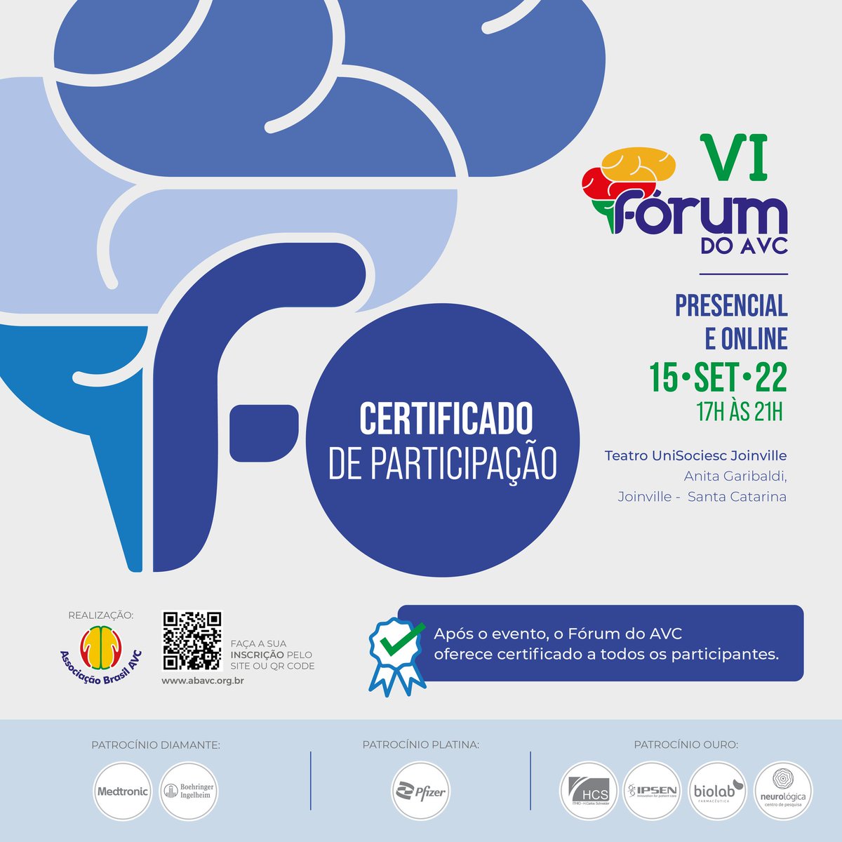 ABAVC_Oficial's tweet photo. 👉 Após o evento, o Fórum do AVC oferece certificado a todos os participantes.
Mas atenção!

Últimos dias de inscrição! Garanta o seu: https://t.co/Hzm9n4Zmtz

#abavc #avc #VIforumdoavc https://t.co/a5t5jI34y4