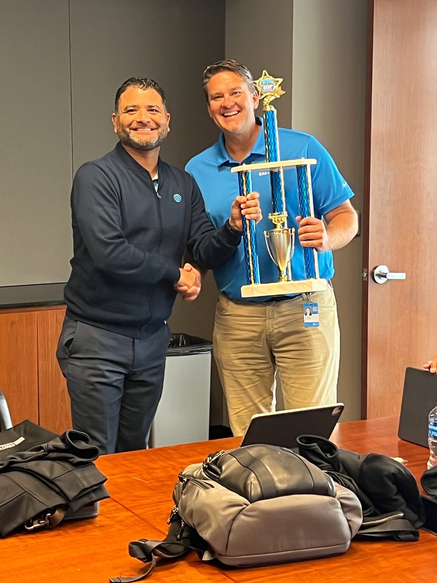 It was a long time coming and much overdue, but here we are today. @jrluna11 is finally collecting his March Madness trophy. Congrats on your big win @One_FLA!