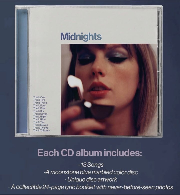 sterlingco_12's tweet image. 🚨MIDNIGHTS GIVEAWAY!🚨

i’ll be choosing one person to win midnights CD and REP shirt  #TSmidnighTS  ! winner selected on oct 17. 

to enter, Tag 2 friends and follow me &amp;amp; @tayesthetic13 and retweet!

Note: read the disclaimer!