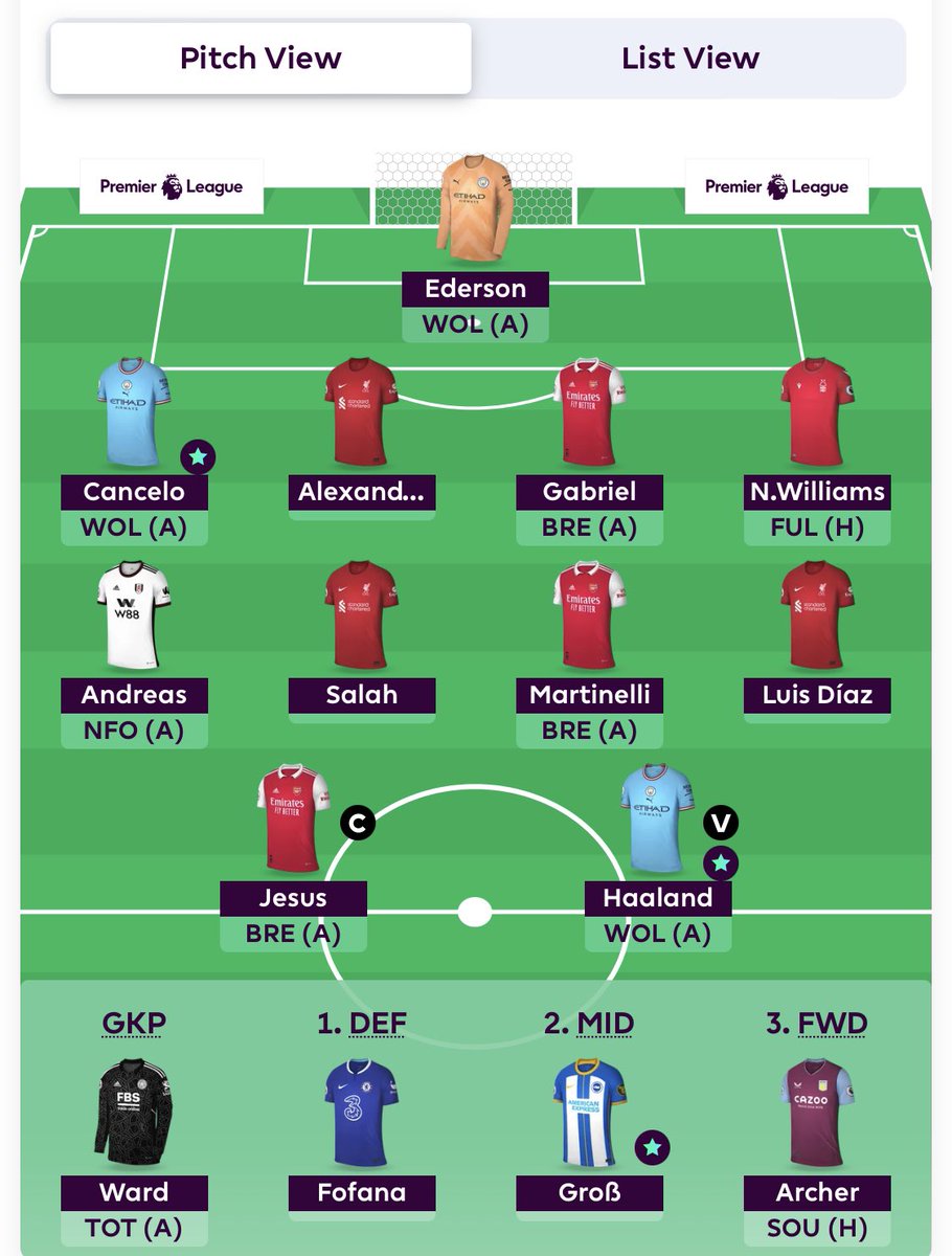 BlitzFpl's tweet photo. Would you WC this with 2 x FT? https://t.co/cdAgGJYcOc