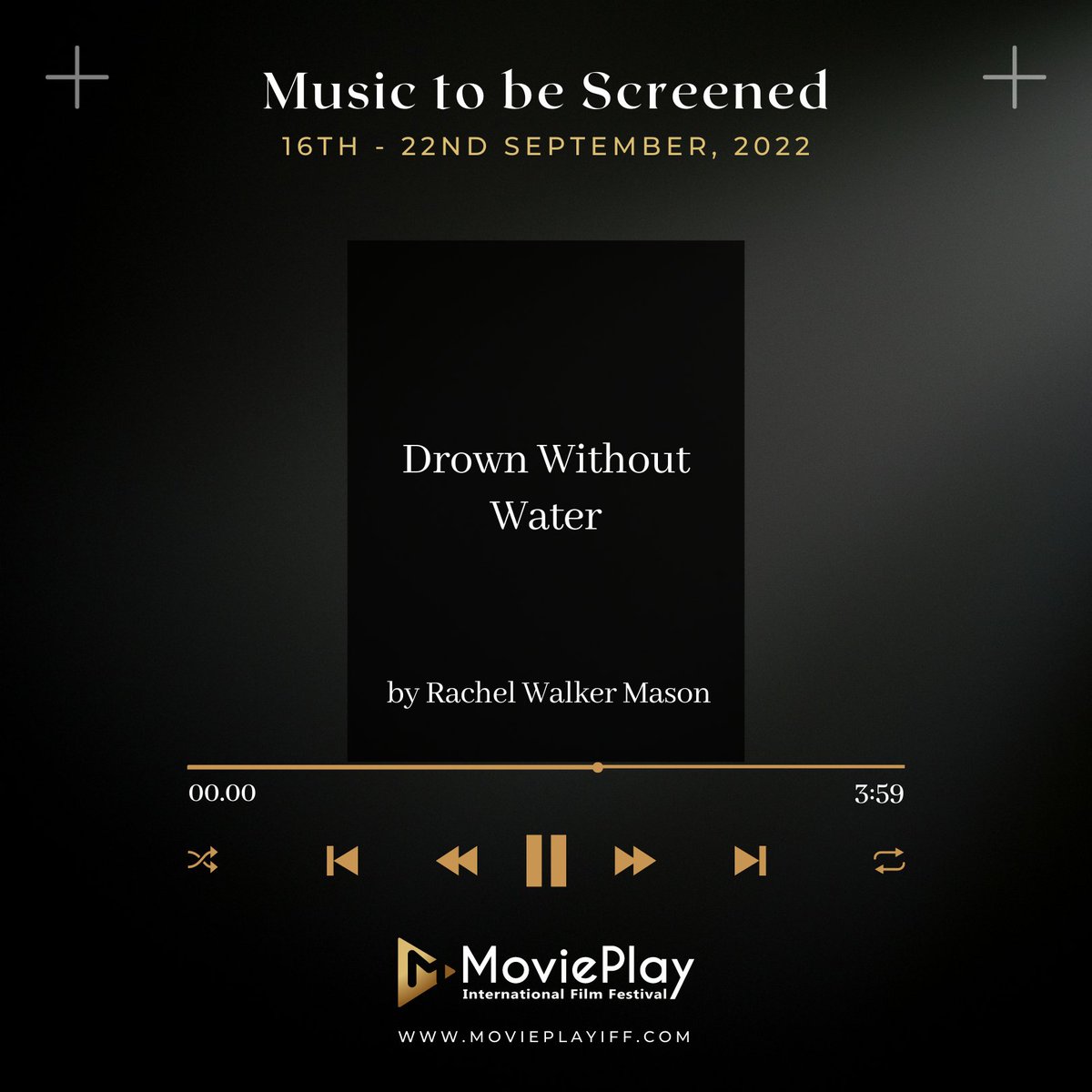 Song by Rachel Mason to be screened on our website from September 16 to September 22, 2022. 

Tune into the screening on September 16, 18:00 PM

#movieplay #screening #composer #filmtobescreened