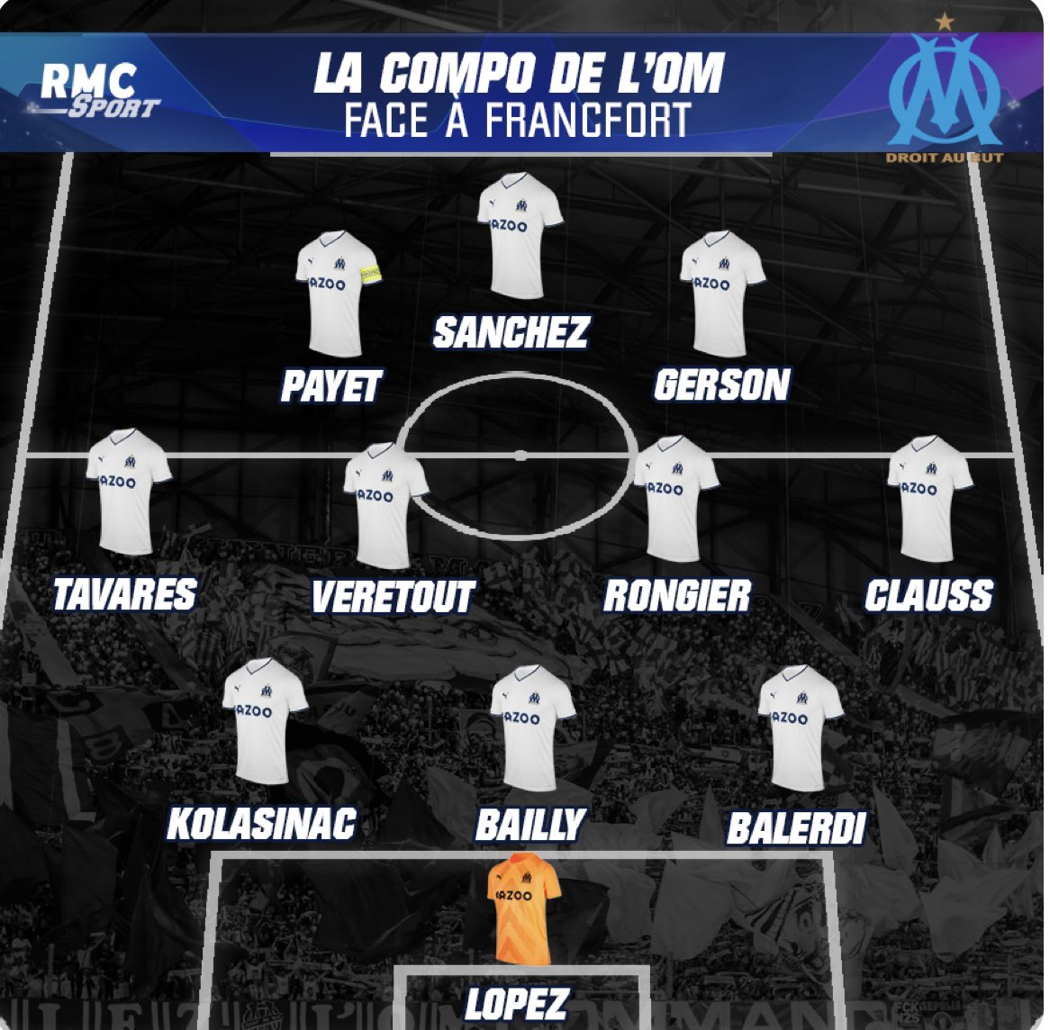 henni_mo's tweet photo. Les compos sont tombées #OMFRA https://t.co/MHmE8XaY5k