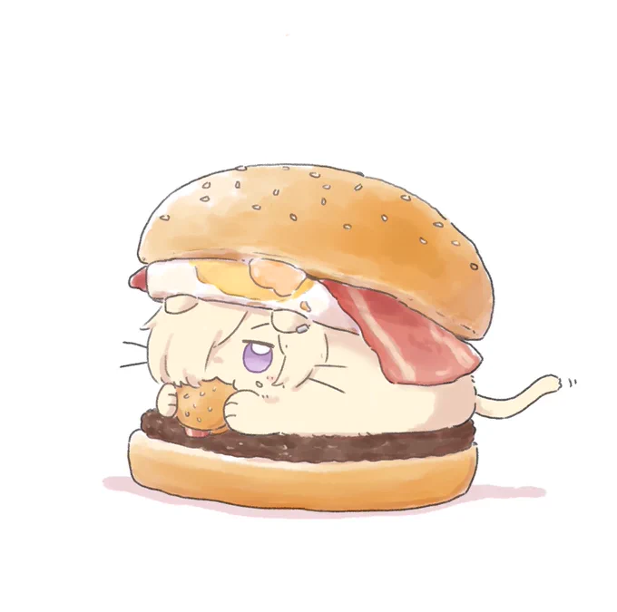月見ミアバーガー 