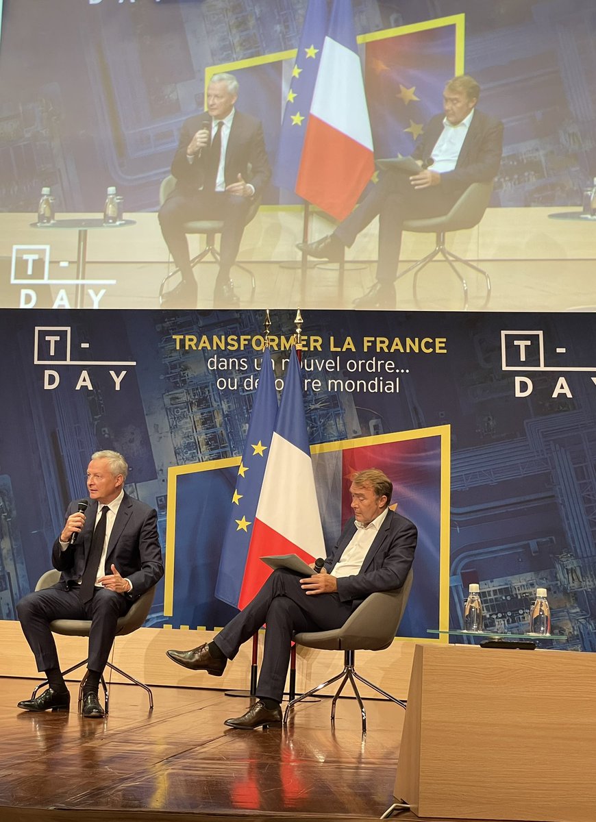 annenavez's tweet photo. #bruno Lemaire : Nouveaux rapports au monde, à la planète, au digital #eyday https://t.co/LuDf6wv0mo