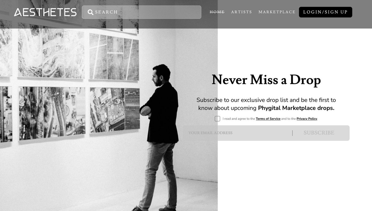 A sneak peek - #Aesthetes #Phygital Marketplace.

#XRPL #XRPLCommunity #NFTs #NFTCommunity #fineart