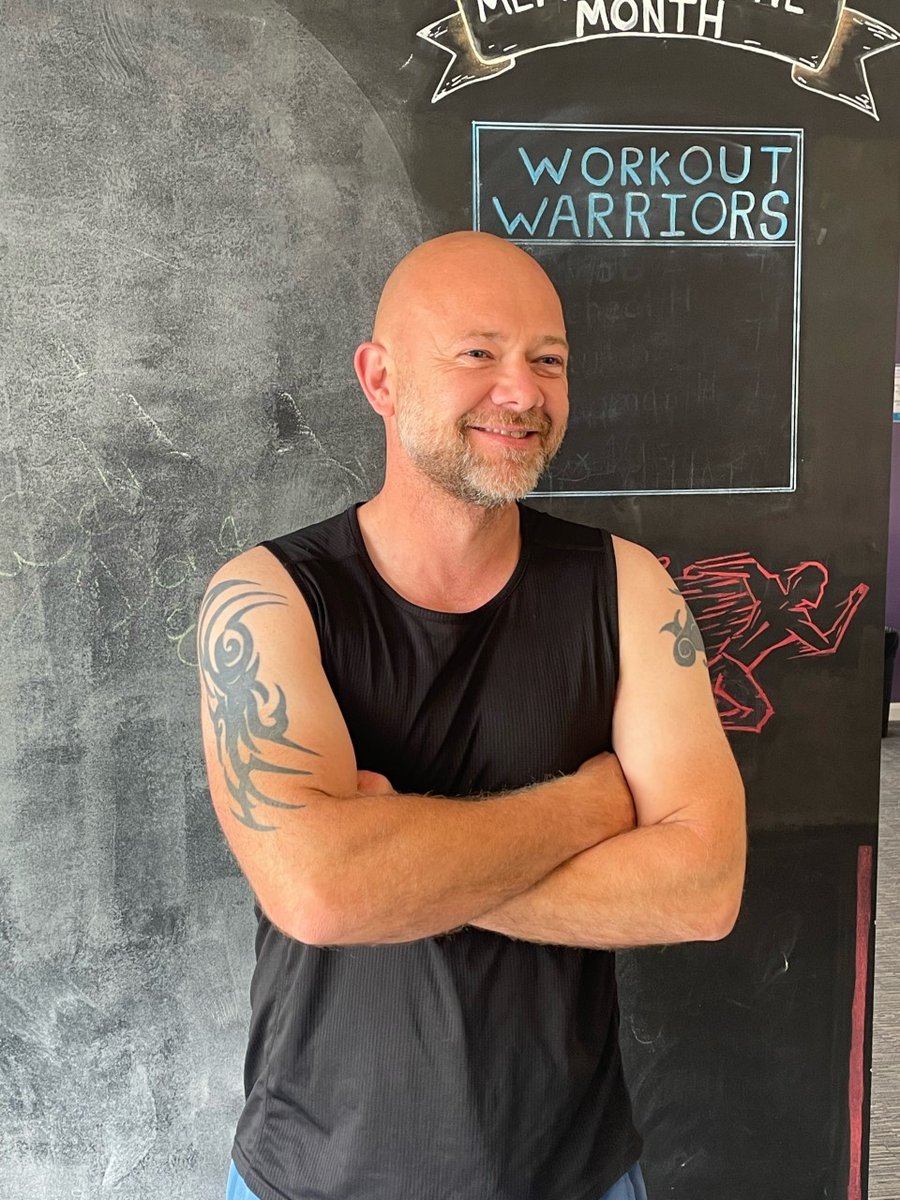 AnytimeFitYork's tweet photo. 💜 Member Testimonial 💜

💓Lee has been a longstanding member with us. Always energetic and has improved in strength and fitness. Always supports other members and he holds the record for the longest plank in our club! A true inspiration to many 💓 https://t.co/bIpoW8rDIv