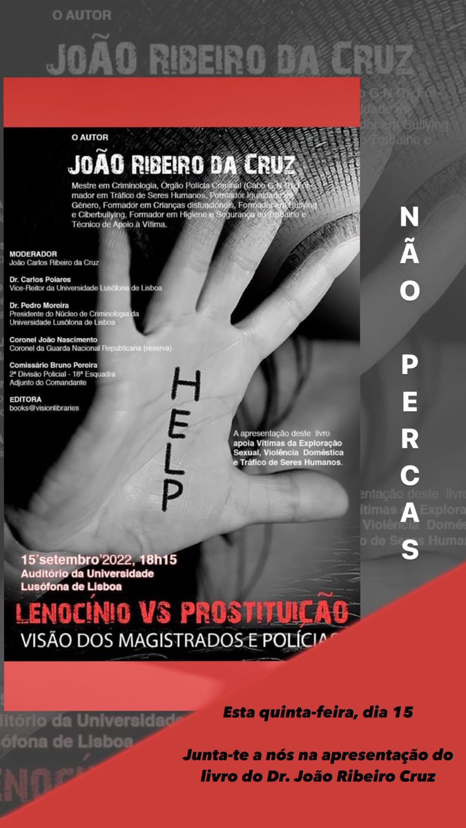neclusofona's tweet photo. Bom dia, informamos que é já esta quinta, 15 de Setembro, a apresentação da obra do Dr. João Ribeiro Cruz.
Saber não ocupa lugar, contamos com a vossa presença! https://t.co/795Qgk6Hz5