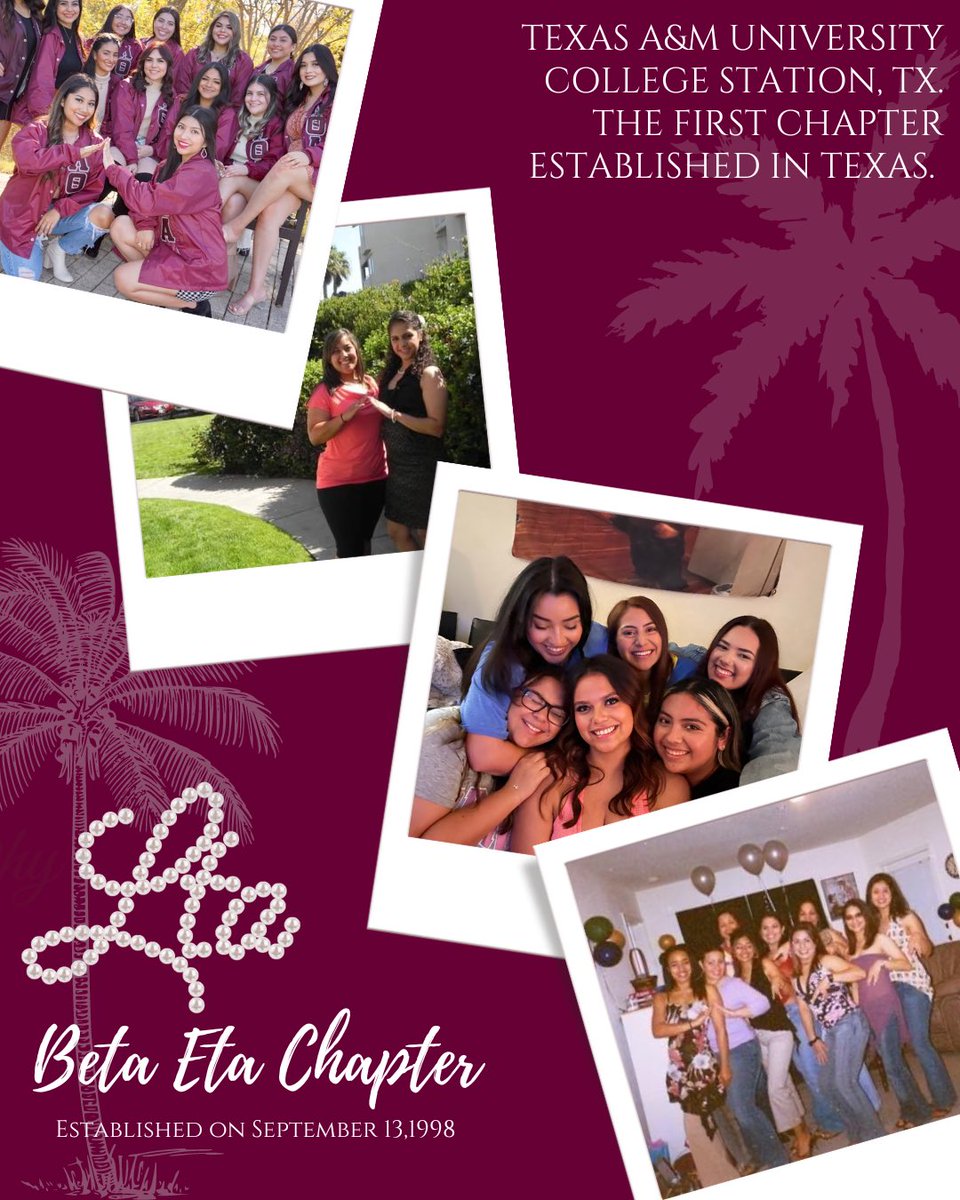 LTA_BetaEta's tweet photo. Beta Eta No Limit Soldiers 🌙🌴
12 Founding Sisters. 24 Years. 21 Lines. 119 Sisters. 1 Sisterhood 

Happy birthday Beta Eta! We are so thankful to our Founding Sisters. They established our chapter and gave us a home. Cheers to 24 years and many more to come! 🎉🤍🫶🏼 https://t.co/RIFrQgBwKi