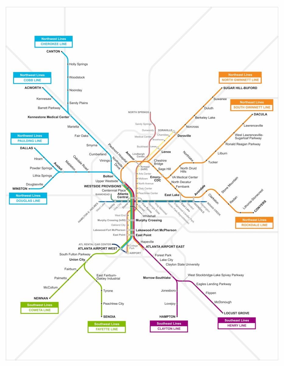 Caleb Stubbs, an engineer out of Atlanta, spent years creating the "ATL Train" system, a regional rail system consisting of 11 train lines. It's both financially and geographically feasible and would be transformative for the Atlanta Metro. What do you think?!