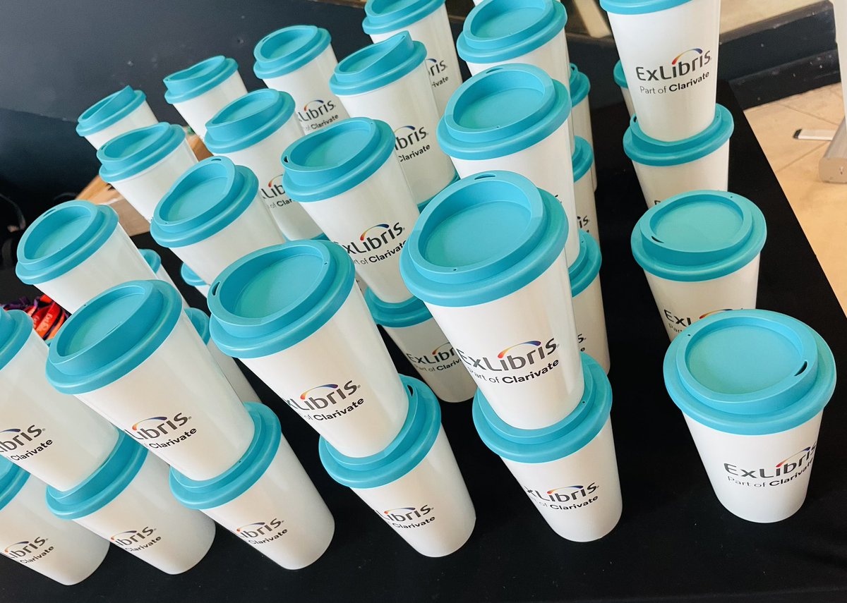 Great first day <a href="/igelu/">IGeLU</a> 2022 #conference, lovely #igelu2022 attendees helping me draw my visual minutes map, interesting content,beautiful <a href="/RWCMD/">Royal Welsh College of Music & Drama</a> outdoor space to chill in, reusable cups &amp; a top librarian themed shirt!  <a href="/ScarletDesignGr/">Scarlet Design Group</a> #librarian #information <a href="/ExLibrisGroup/">Ex Libris, from Clarivate</a>