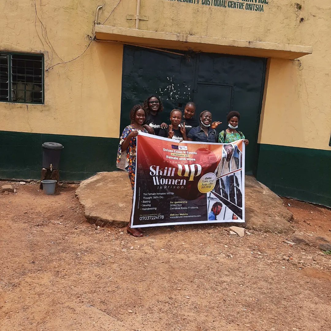 ChinakweKosiso1's tweet photo. God bless you all, Amen
#skillupwominprison #femaleandmore #womeninprison #prisonvisitation
https://t.co/qg7bmcmFXX
#anambrabaker 
#onitshabaker 
#internationalbaker
#worldclassbaker
#deluxecakesnevents
#bestcakesinanambra
#bestcakesinonitsha
#cakevendor
#UNVolunteers 
#unicef https://t.co/2k8YNrqhLI