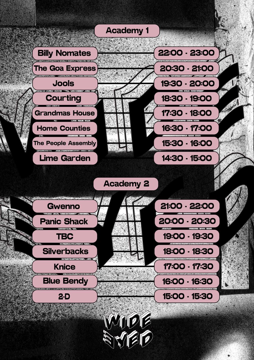 Wide Eyed tweet media