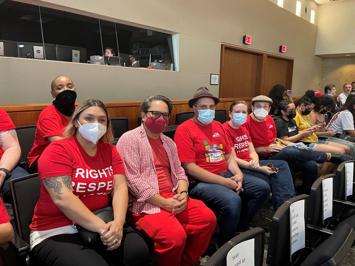 Pomona faculty speaking out at CSU BOT for executive accountability and against outrageous raises for campus presidents. #FundTheClassroomNotTheBoardroom #solidarity <a href="/CFA_United/">California Faculty Association</a>