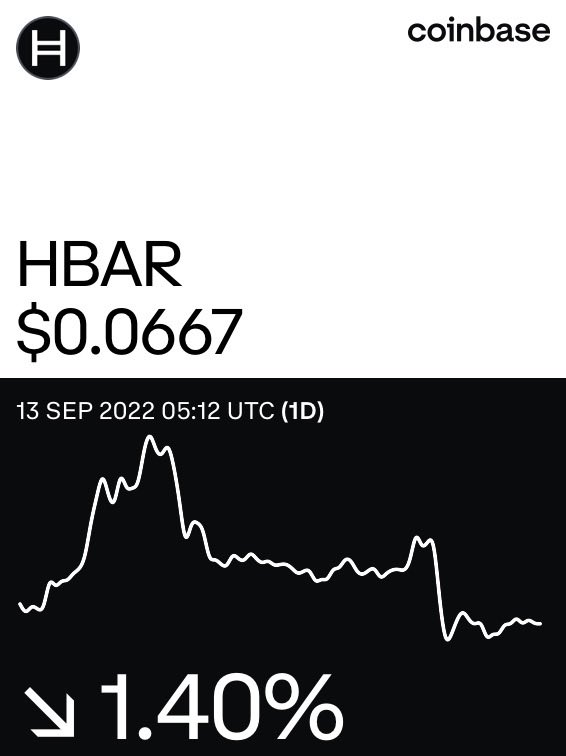 Hedera on <a href="/Coinbase/">Coinbase 🛡️</a>: coinbase.com/price/hedera?u…