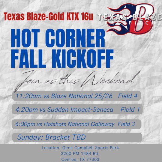 Come out to Conroe this weekend to watch our team compete! We are READY to be on the dirt! 😤🤩🥎