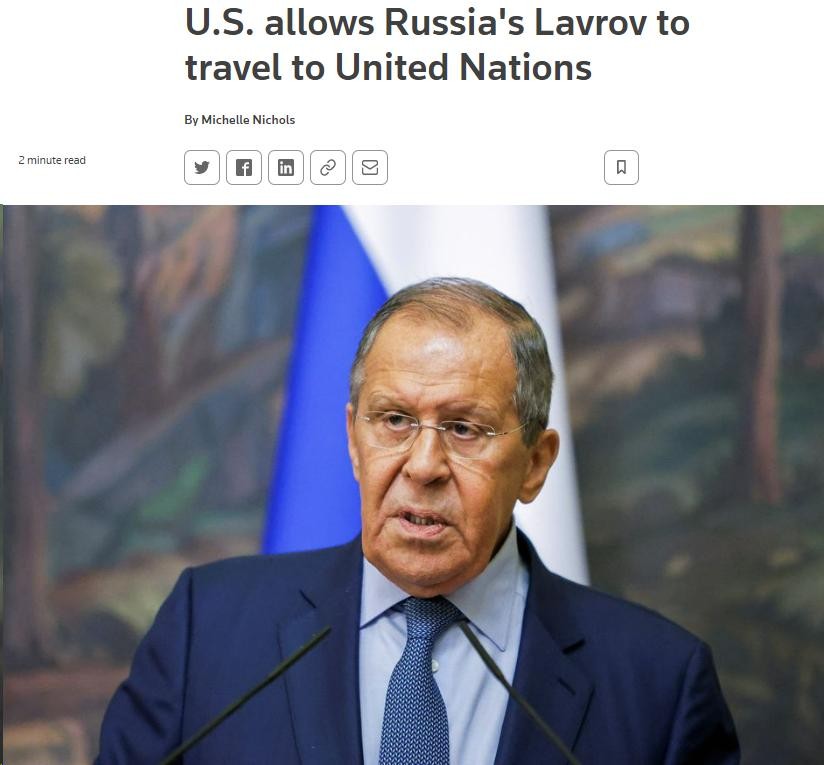 FLASH on Twitter "⚡️ The United States has given Russian Foreign