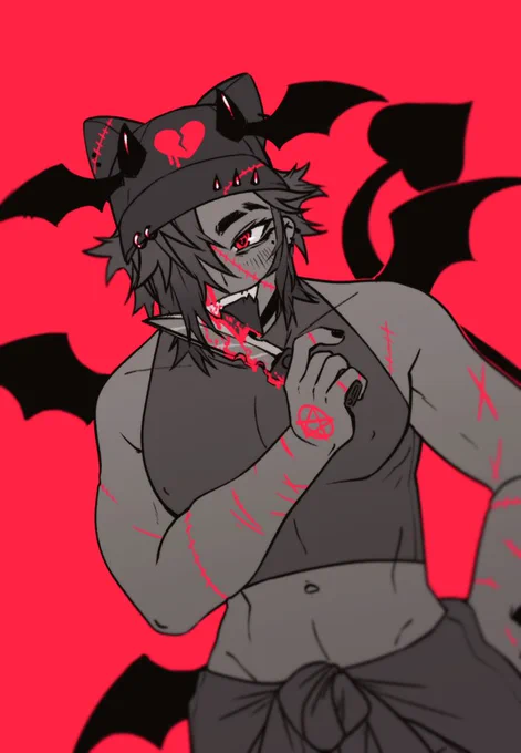  QRT with your red art i realised i dont actually use red as much as i should  