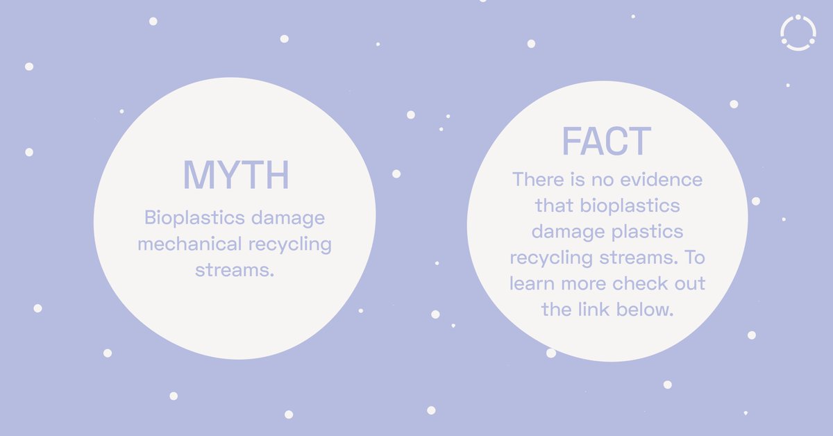 planeterthos's tweet photo. It’s day two of Bioplastics Week and today we’ll dive into some common misconceptions regarding bioplastics.
To learn more about Bioplastics Week, check out the link below:
https://t.co/WLh1qKDoPQ
#erthos #bioplasticsweek #sustainable #plantpowered #forourplanet #environment https://t.co/SYrqAmOkJd