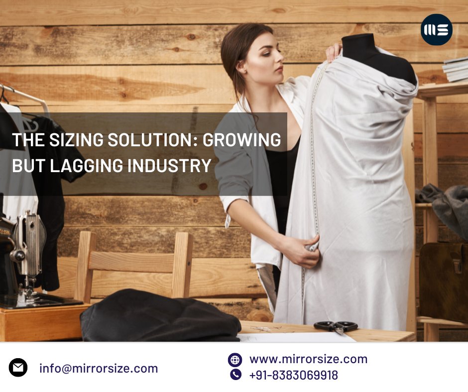 mirrorsize's tweet image. The Sizing Solution: Growing but Lagging Industry
For More Information Visit: mirrorsize.com
Download The App to Know Your Correct body measurements: play.google.com/store/apps/det…
#3dbodymeasurements #measurementapp #mirrorsize #digitalbodymeasurements #apparelbusiness