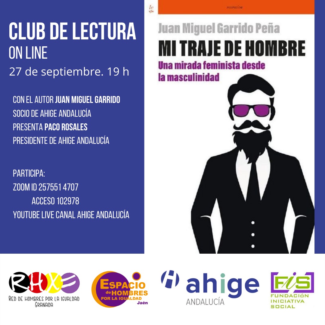AhigeAndalucia's tweet photo. Empezamos temporada en el Club de Lectura. Vente, es un disfrute, con @rhxi_granada @Ahigeorg @fis_tweet @Juan_Miguel60 https://t.co/xoI1Mjx5Qs