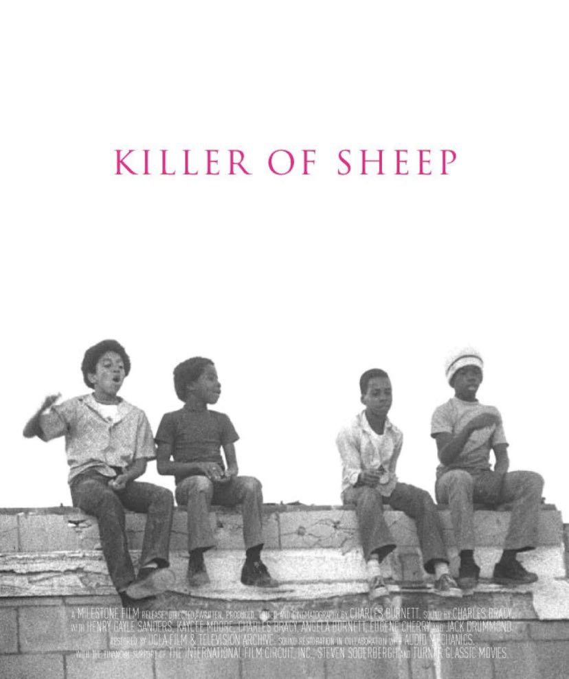 PrincetonGarden's tweet photo. Come check out the #CharlesBurnett film #KillerOfSheep playing on our screen at 7pm tonight! It’s part of our Black Indy film series curated by Princeton Professor @kinohin and was restored and distributed by our friends at @MilestoneFilms
Tickets Here: https://t.co/scvbchJzIB https://t.co/XD1ERqq3Li