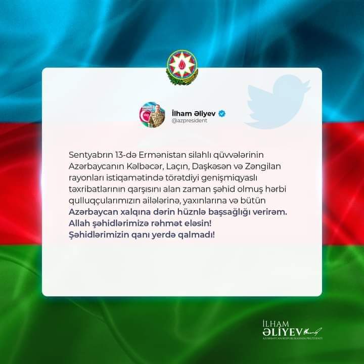 qeyd_'s tweet photo. Allah rəhmət eləsin...

#Azərbaycan #Azerbaycan #Azerbaijan #İgidƏsgər #KarabakhisAzerbaijan https://t.co/ZnMdw6vk7U
