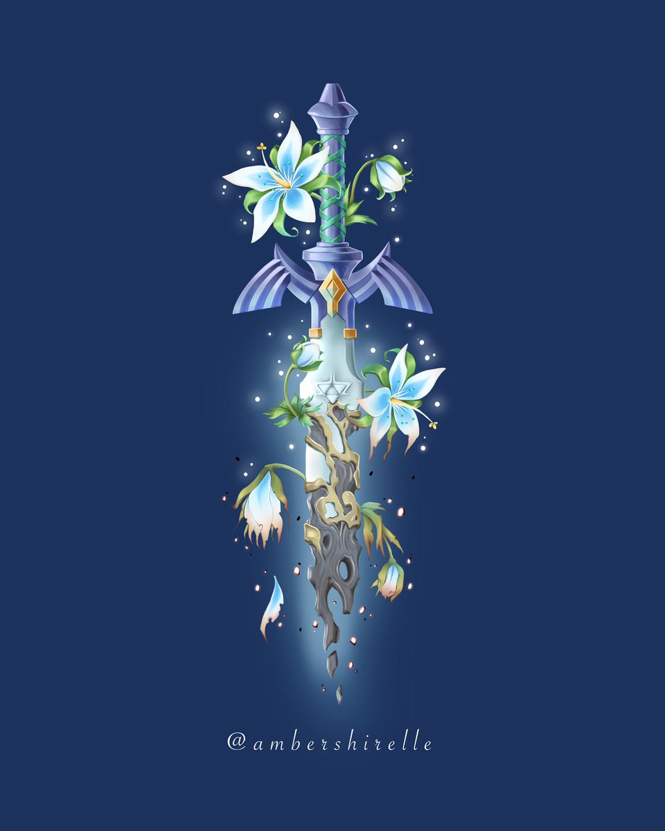 Amber_Shirelle's tweet photo. So excited for the new #Zelda must share fan art!! Did you all see the trailer?? #botw #ZeldaBreathoftheWild2 #BreathoftheWild #totk #zeldatotk #NintendoDirect #NintendoSwitch https://t.co/MfNE9hVqnZ