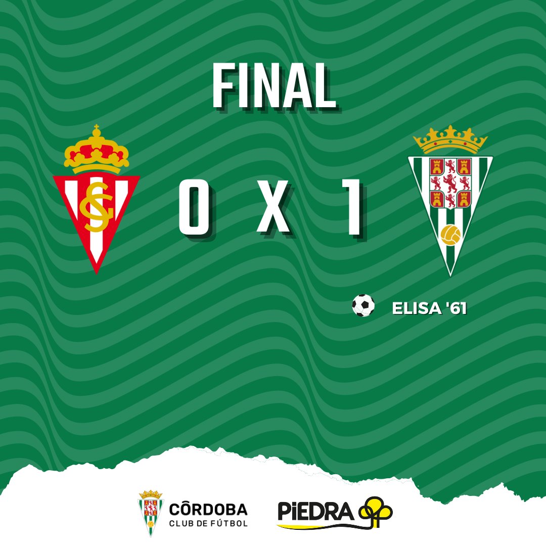 ⏰ FINAL DEL PARTIDO

¡El golazo conseguido por @elisatomecabedo nos da el pase a la siguiente ronda de #CopaDeLaReina! 🏆👸🏻

Agradecemos enormemente a <a href="/RealSportingFem/">Real Sporting Femenino</a> el trato ofrecido en todo momento a nuestro equipo. ¡Mucha suerte!

#CCFFem
