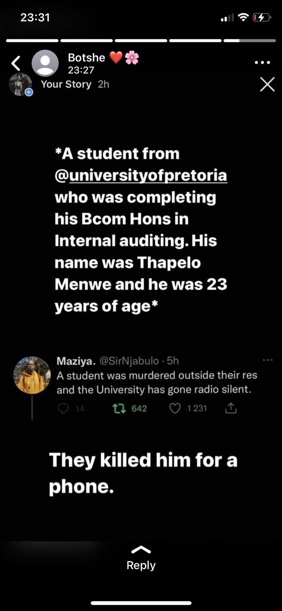 #JusticeforThapelo