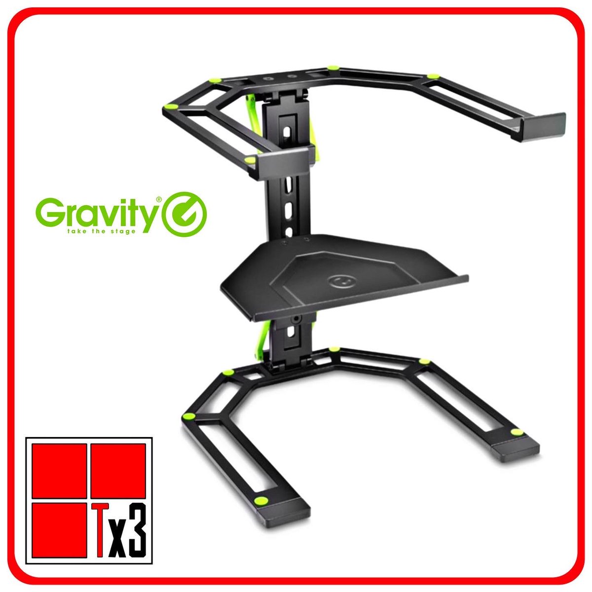 tx3_av's tweet photo. Gravity LTS 01 B

•#Statief voor 12″ tot 17″ #laptops en controllers (zoals #Launchpad, #Maschine en #Push 2).
•Extreem stevig en licht aluminium design.
•Compact te transporteren

#Gravity #GravityStands  #laptopstand #statief #stand #Tx3 https://t.co/1go0sw9v3k