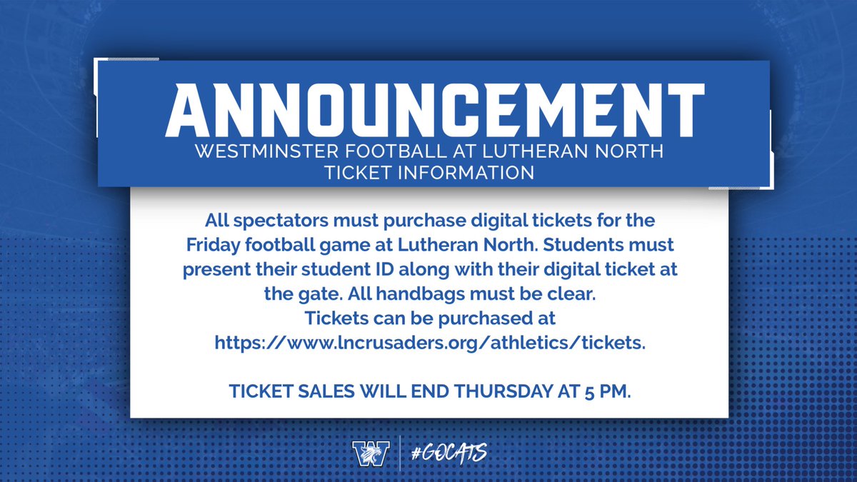 🚨🚨IMPORTANT🚨🚨
<a href="/WCAFootball/">WCA Football</a> <a href="/SportingWCA/">800 Sporting</a> <a href="/WCAcheer/">WCAcheer</a>