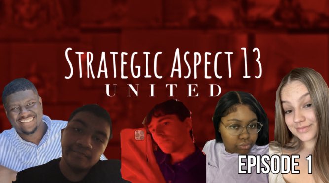 StrategicAspect's tweet photo. Tonight at 8EST, watch the LIVE premiere of Strategic Aspect United. #SAR13 
https://t.co/j7lEB61c7I https://t.co/ABaTytT0SQ