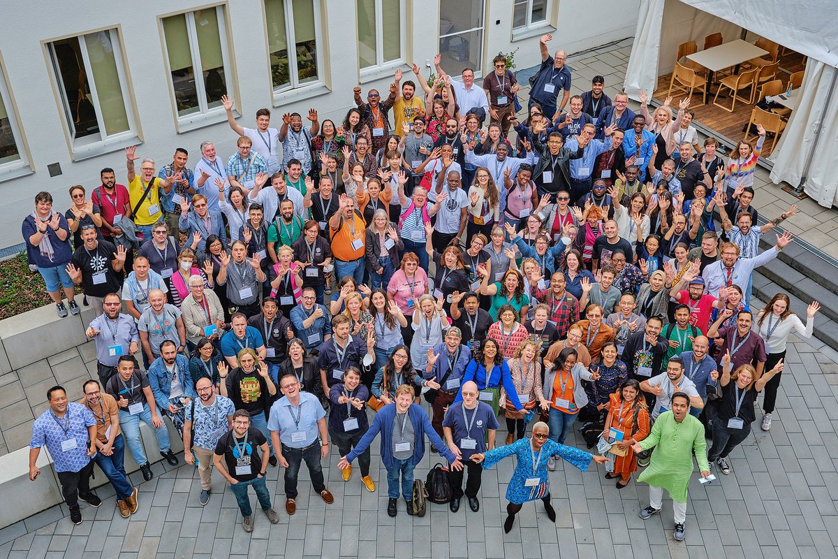 afroCROWDit's tweet photo. Why are these @Wikipedia editors so excited? It's the first in-person #WikimediaSummit since the pandemic! #AfroCROWD was there alongside @Wikimedia experts & organizers from around the world who are finding new ways to unlock & advance free, equitable #openKnowledge.
Join us! RT https://t.co/jddDwKp63C