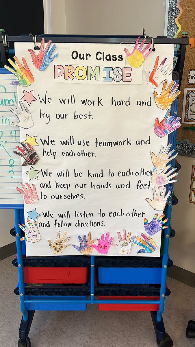 MrsCraigSSRCE's tweet photo. Today we listened to @KingJames read his book “I Promise” and then came up with our own class promise together. https://t.co/ZuuSQYuOTT