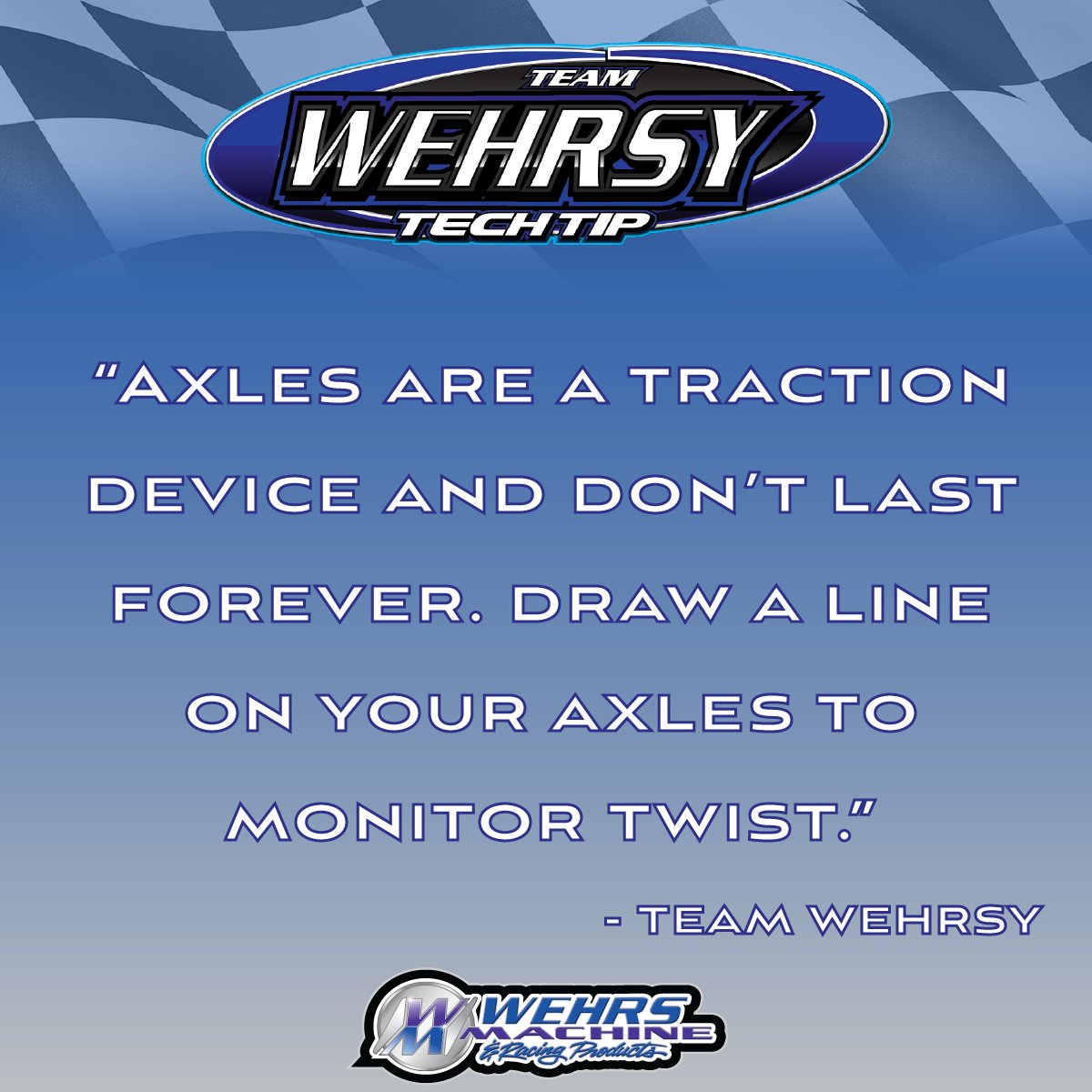 Wehrs Machine and Racing Products tweet media