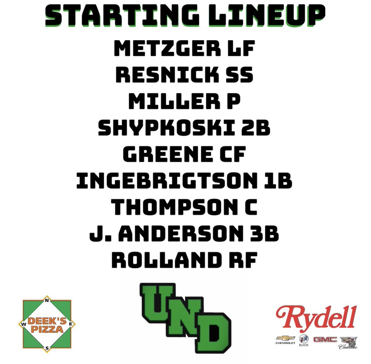 UND Club Baseball (@undclubbaseball) on Twitter photo 