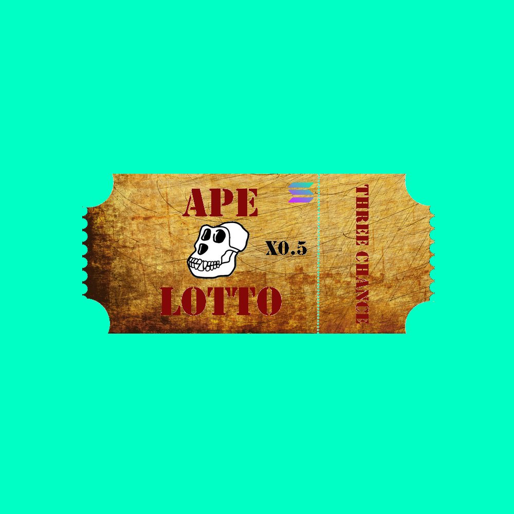 ApeLotto1's tweet photo. @MagicEden Who will have the chance to get an ultra rare ticket three chances ?
https://t.co/QCtPQH2RxA
https://t.co/rjG3BCR3jK https://t.co/g83AZCwqV9