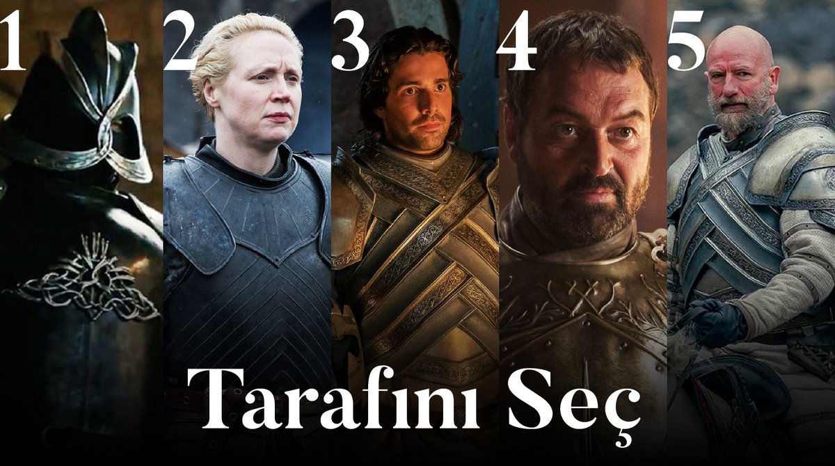 houseofthelink's tweet photo. Kral / Kraliçe olsaydın yanına hangi muhafızı alırdın? 

TARAFINI SEÇ
#HouseOfTheDragon #GameOfThrones #HouseOfTheDragonHBO https://t.co/uISDooyRD1