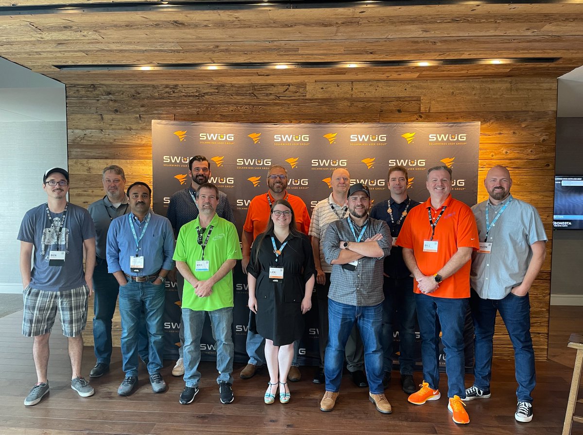 Loop1Global's tweet photo. Thank you @solarwinds for two terrific days of #SWUG in our home town, #austintexas!
Hundreds of participants enjoyed a chance to reconnect face-to-face. Thanks to all who attended.
See you at the next one!
#loop1 #securebydesign #ITOM #L1M3 #observability #networkmonitoring https://t.co/jihqeOOh6a