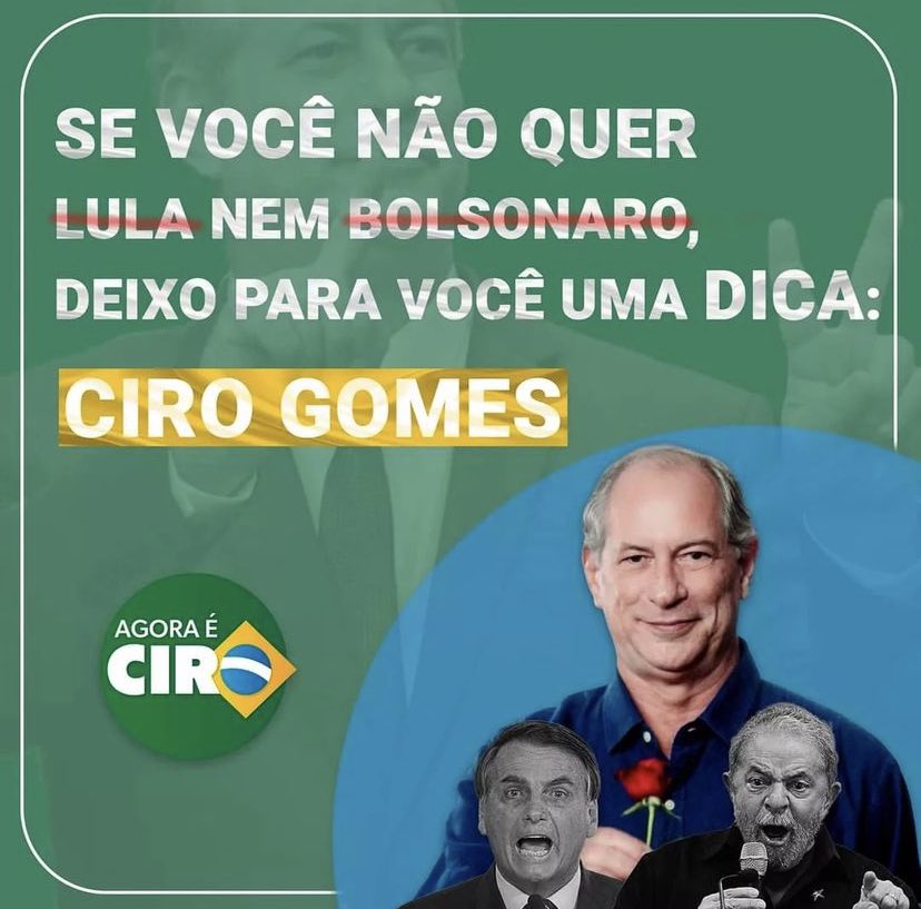 CiroInterior's tweet photo. Quem vem comigo? #rt #prefirociro #agoraeciro #todoscomciro https://t.co/ONzlrbLNBm