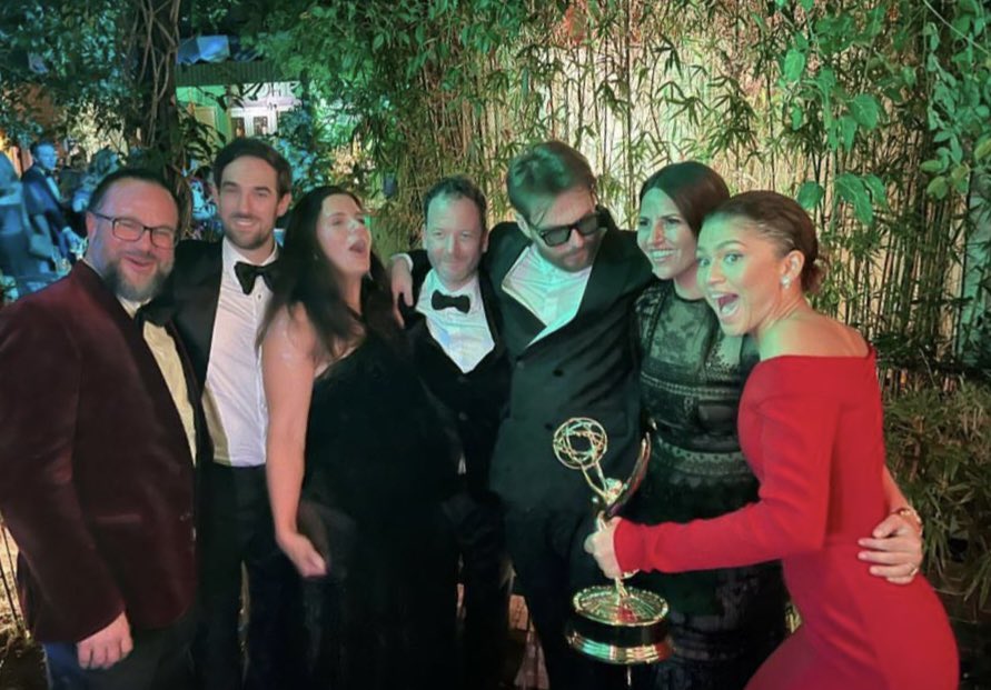 Zendaya Updates on Twitter: "Zendaya & the Euphoria crew at the Emmy