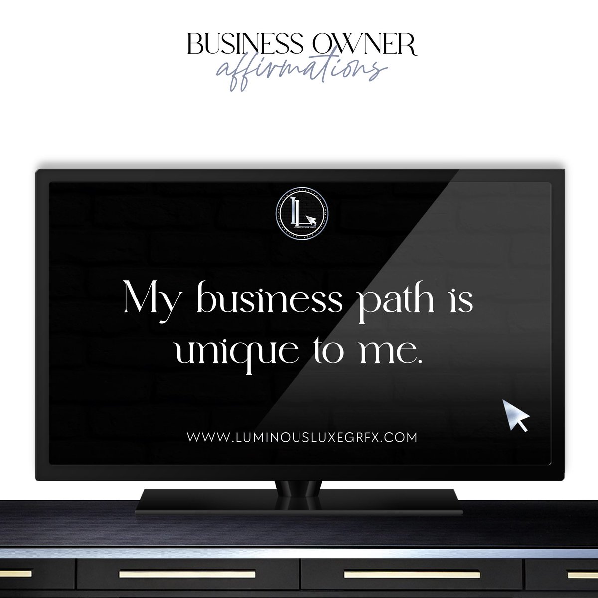 LuminousLuxGRFX's tweet photo. Some of our personal favorite affirmations for the growing businesses &amp; entrepreneurs of the tl! ✨

My absolute favorite is: “My actions create constant prosperity!” because why do something if it isn’t going to aid in your growth?! Thats working BACKWARDS. https://t.co/Mc96xUvodG
