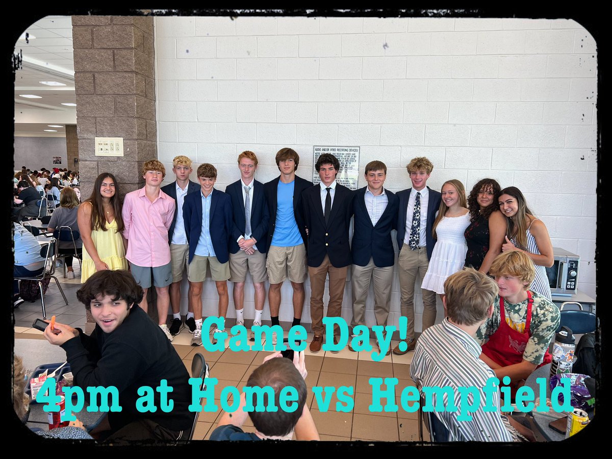 We didn’t dress up for nothing!!  Game day. Journey field 4pm. Against Hempfield <a href="/_MTDawgPound/">MT Dawg Pound</a>