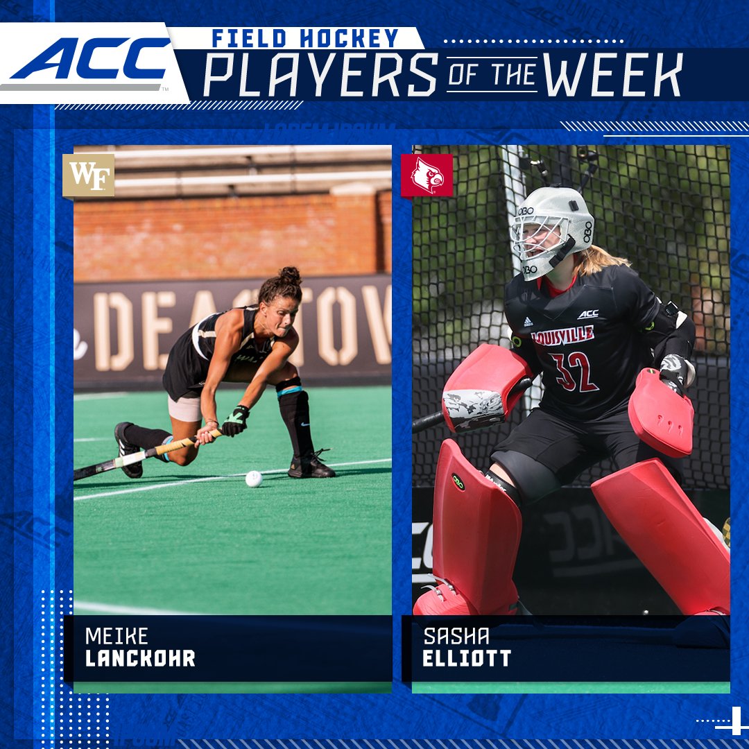 🏑 #ACCFH Players of the Week!🏑 

📰: theacc.co/3RFQEYX