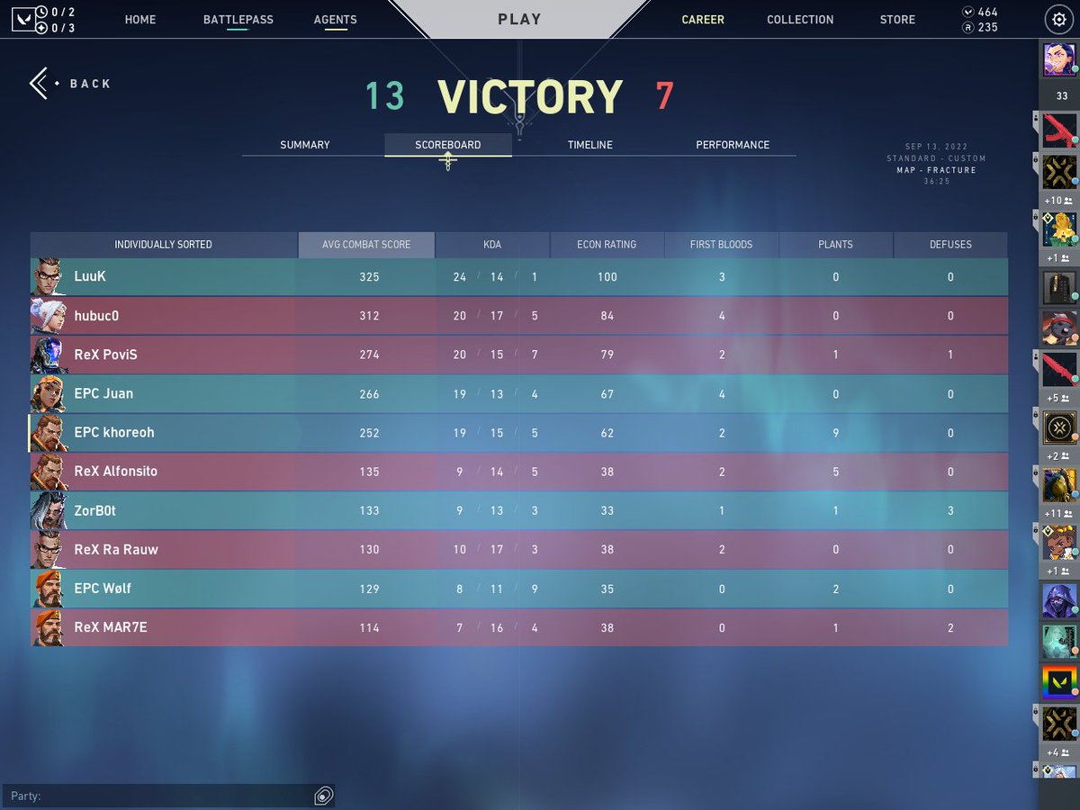 Ganamos contra <a href="/Rexpectesports/">ReXpect Esports</a> en la winner bracket de la <a href="/SecreTournament/">Secret Tournament</a> un 2-0 te deseo la mejor de las suertes <a href="/_Sergiglez1/">Ra Rauw</a> espero que nos volvamos a ver en este torneo.