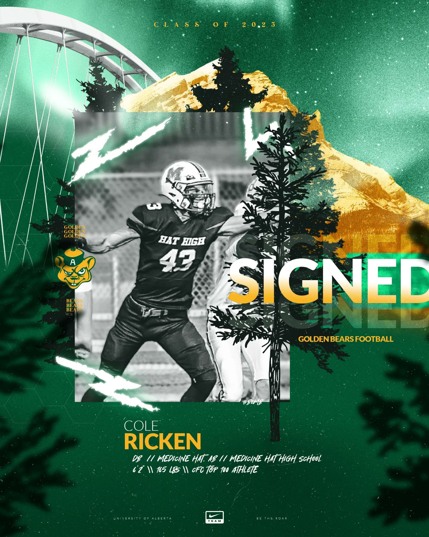 University of Alberta Football on Twitter "The Golden Bears are