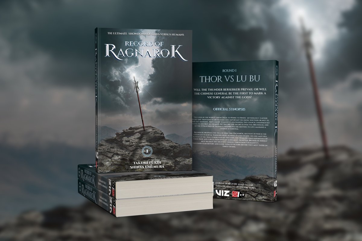 Record of Ragnarok novel book cover that I made as a fan art. I was thinking for many days that "What if Record of Ragnarok was a novel" and thus came up with this.

Time taken: 1 week
Software: Adobe Photoshop

<a href="/ror_anime/">Record of Ragnarok III Official X</a> <a href="/ror_manga/">RECORD OF RAGNAROK manga (Shuumatsu no Valkyrie)</a> #RecordofRagnarok #ShuumatsunoValkyrie