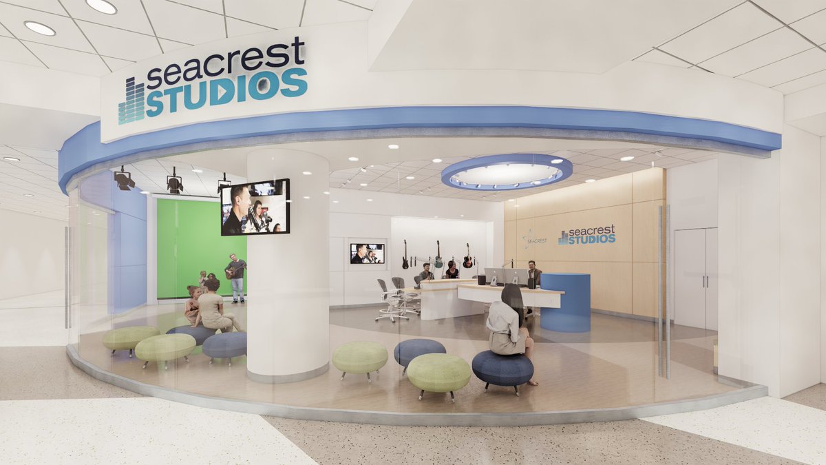 Exclusive sneak peek: in early 2023 this rendering will come to life giving patients at @LeBonheurChild the opportunity to explore radio and television, host their own shows, play games and interview special guests!