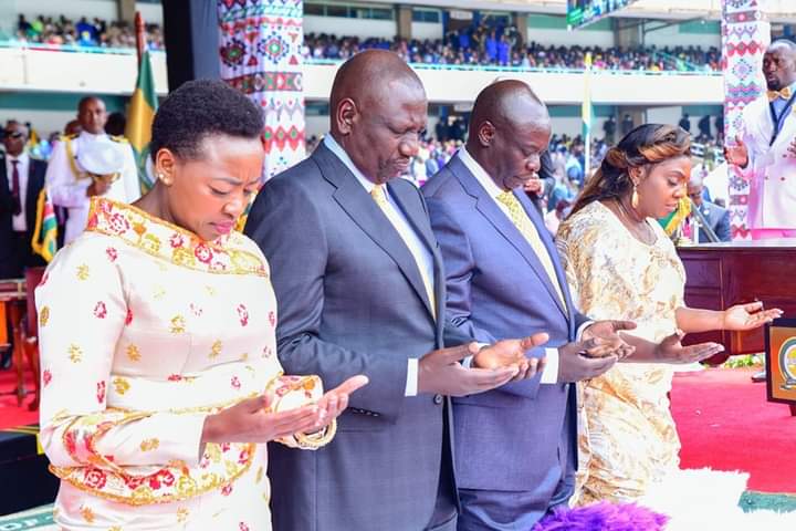 rigathi's tweet photo. Swearing in ceremony, Moi International Sports Centre, Kasarani, Nairobi County.

Thank you God, thank you Kenya. https://t.co/vEWJgouQqb