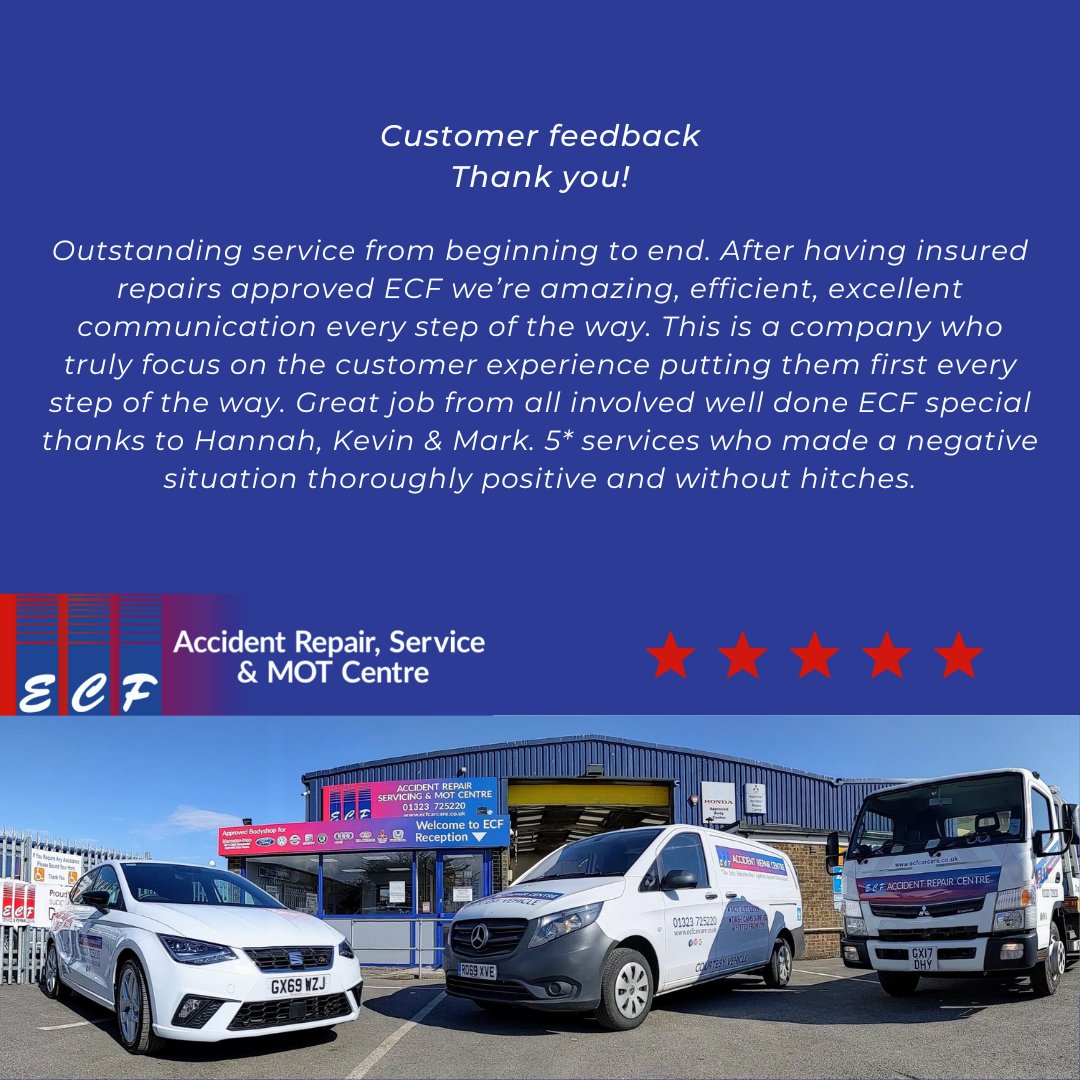 ECFCarCare's tweet photo. Thank you so much for the amazing review! https://t.co/dnFQ95KB7A